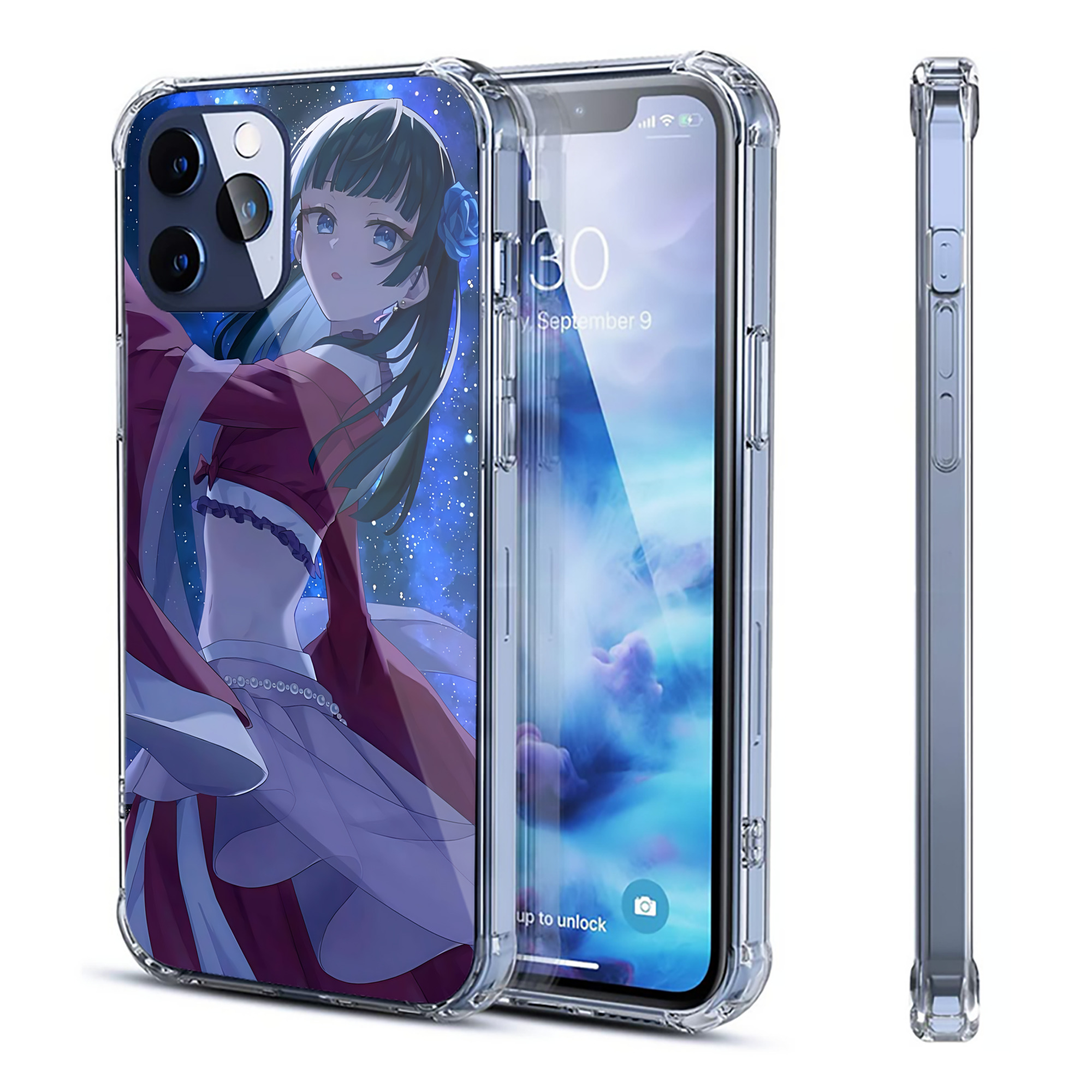 （画像用） 薬屋のひとりごと The Apothecary Diaries 【iPhone 12シリーズ対応】透明スマホケース（クリアソフトケース）